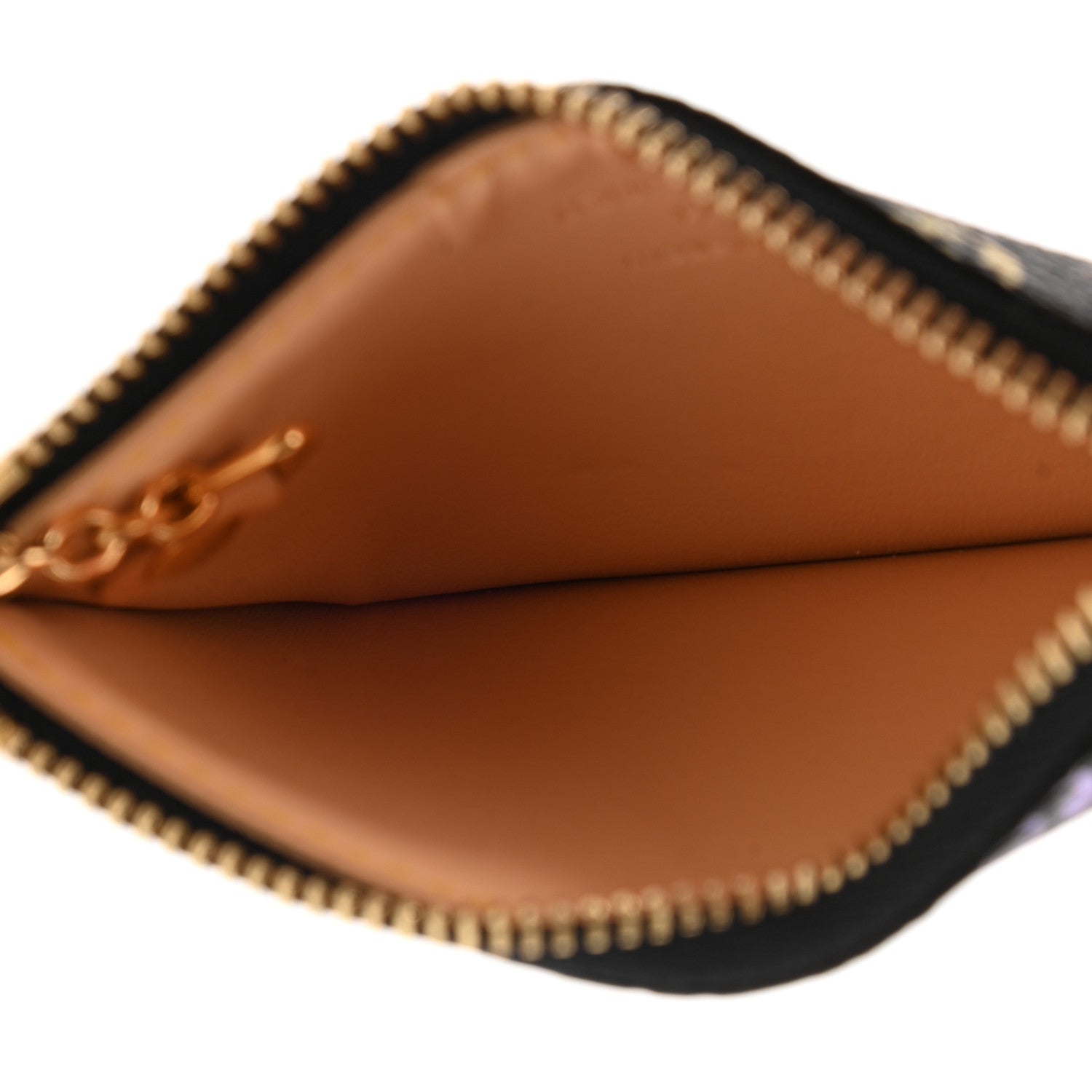 Louis Vuitton Monogram Multicolor Key Pouch Black 5 of 6