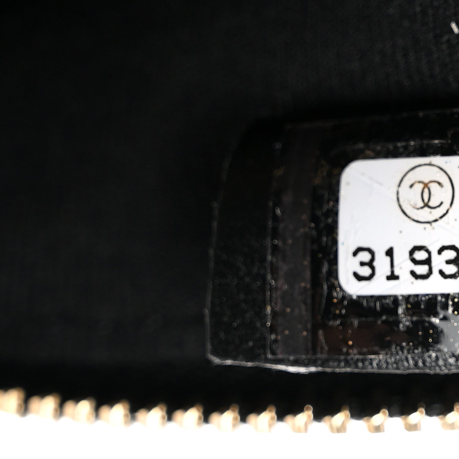 Chanel Nylon Grosgrain Lifestyle Pouch With Sleep Mask Black 7 of 7