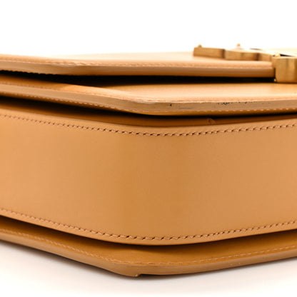 Saint Laurent Box Calfskin Monogram Medium Solferino Satchel Dark Sun 10 of 15