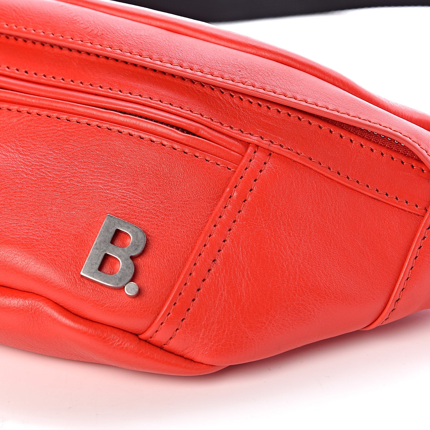 Calfskin Soft XS B Belt Bag Vivid Red