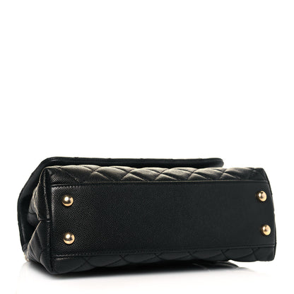 Chanel Caviar Quilted Mini Coco Handle Flap Black 4 of 13