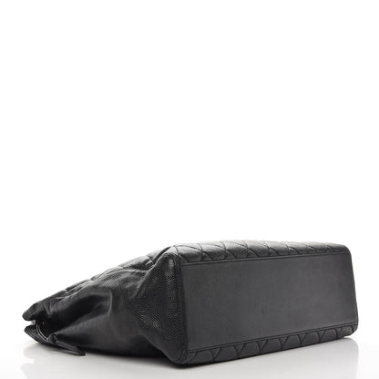 Chanel Caviar Quilted Shopping Tote Black 4 of 9