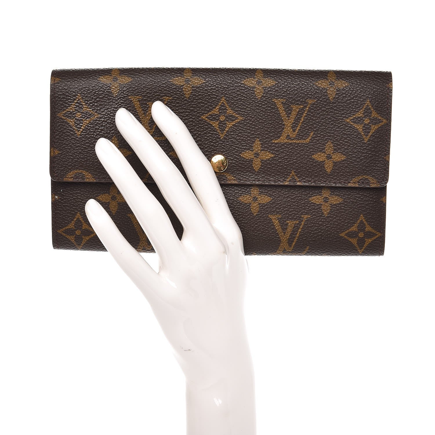 Louis Vuitton Monogram Sarah Wallet 2 of 7