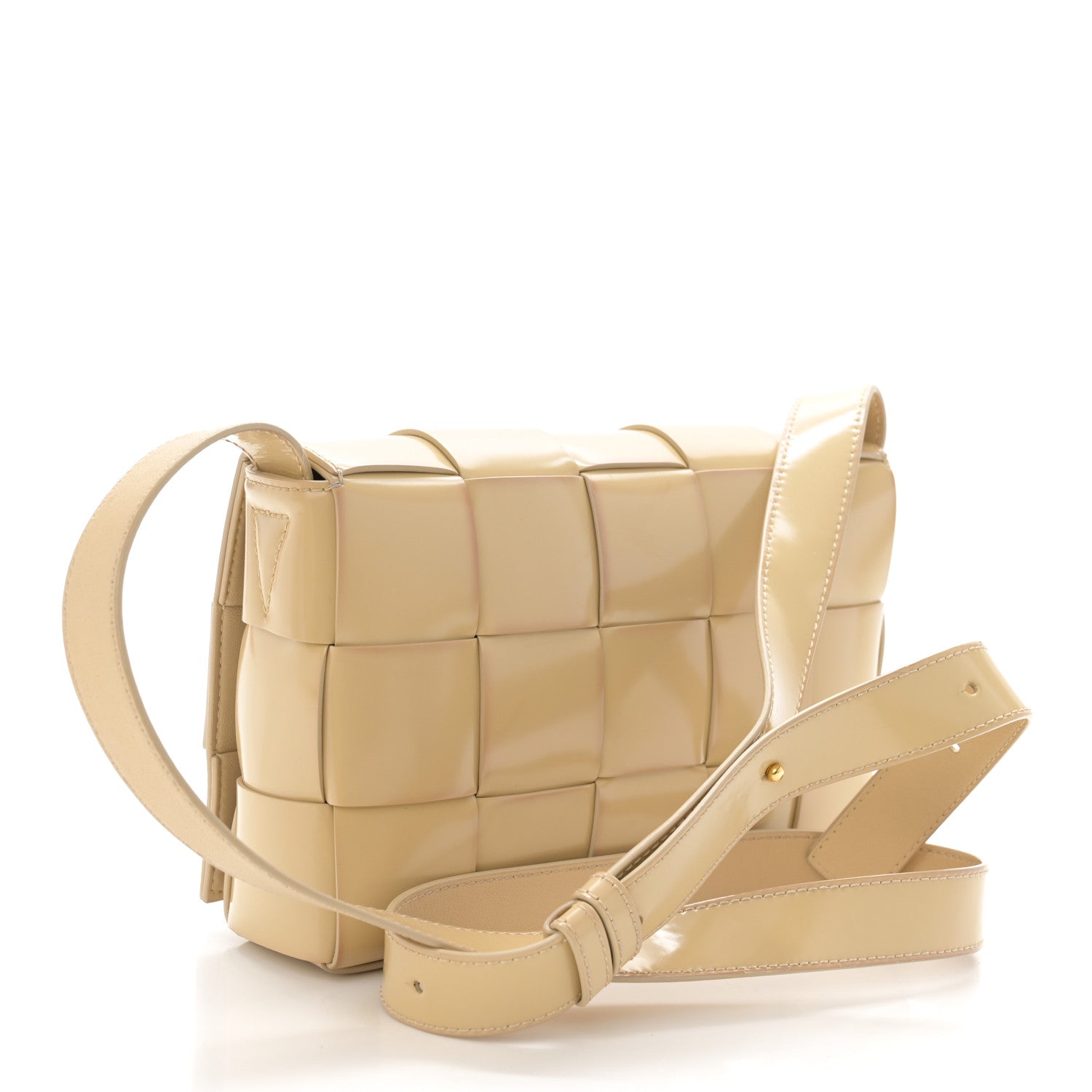 Bottega Veneta Brushed Calfskin Intrecciato Cassette Bag Porridge 3 of 15
