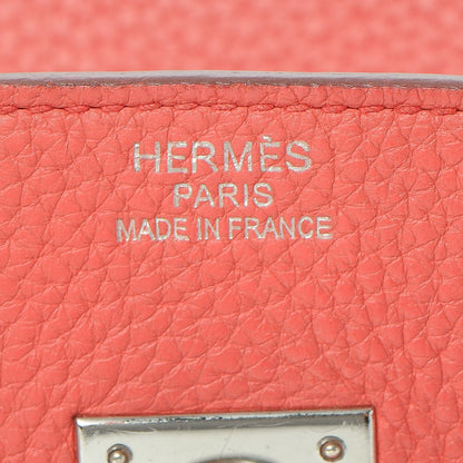 Hermes Taurillon Clemence Birkin 35 Bougainvillea 15 of 31
