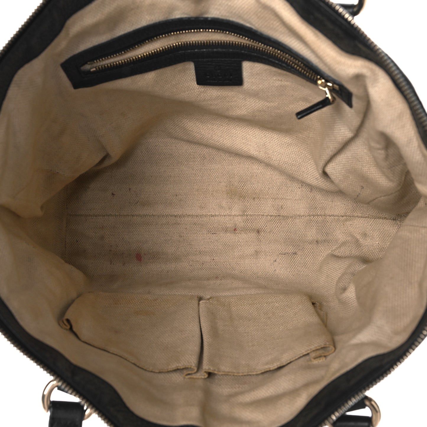 Pebbled Calfskin Small Soho Top Handle Bag Black