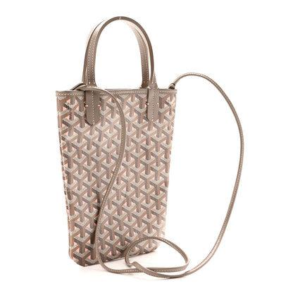 Goyard Goyardine Poitiers Claire Voie Tote Grege Powder Pink 3 of 10