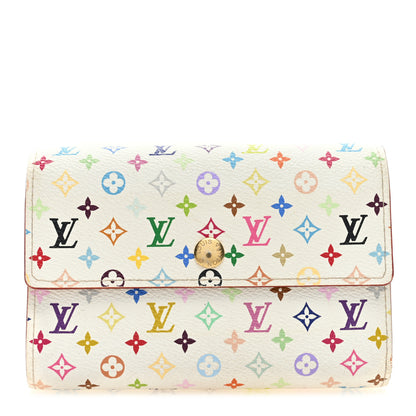 Louis Vuitton Monogram Multicolor Alexandra Wallet White 1 of 6