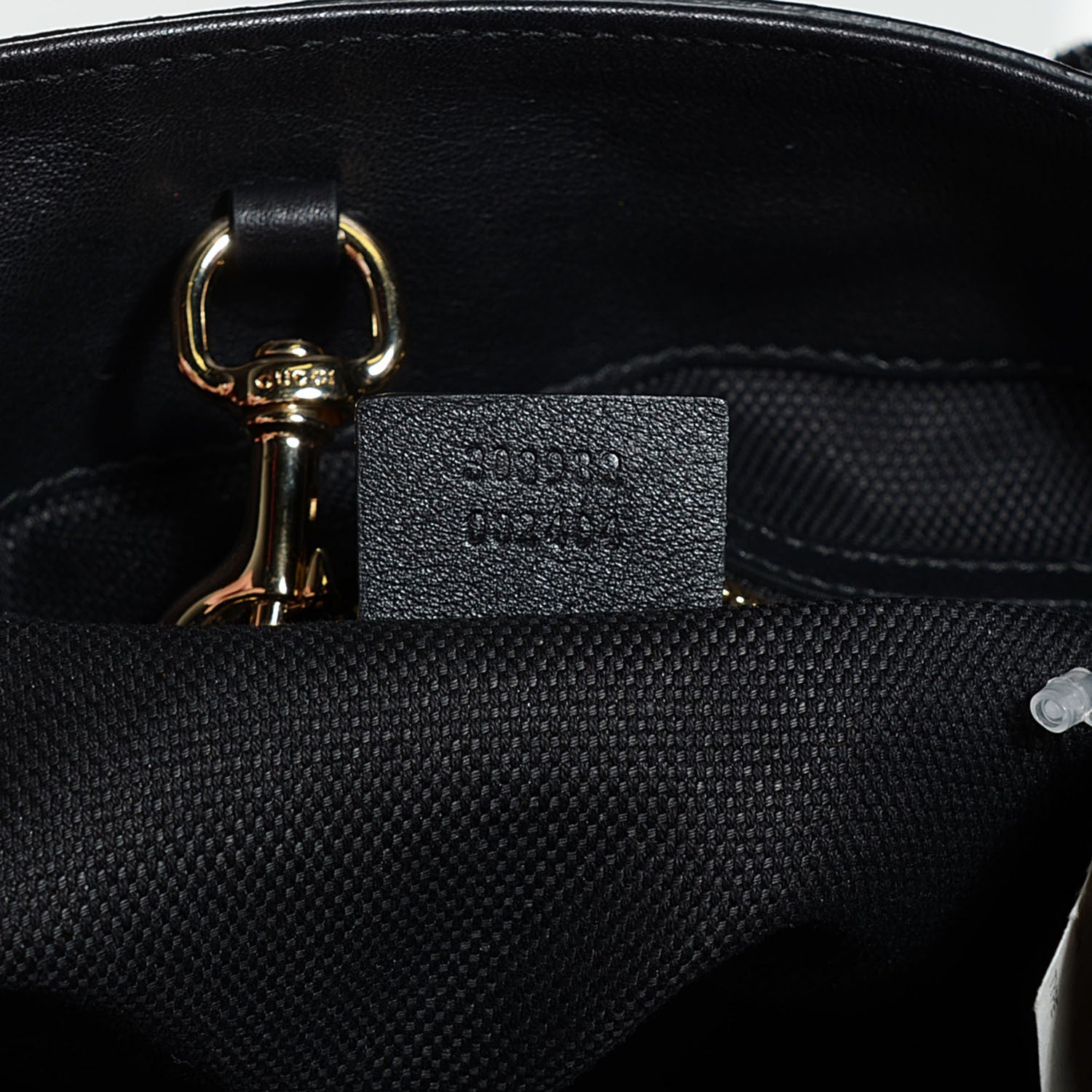 Gucci Patent Medium Soho Chain Shoulder Bag Black 7 of 7