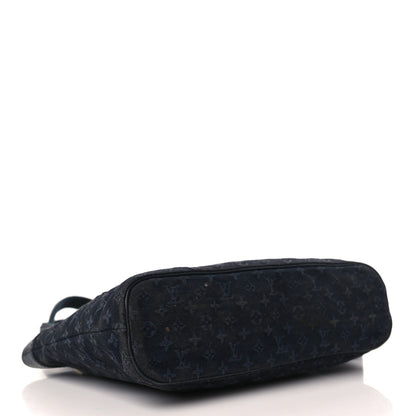 Louis Vuitton Mini Monogram LUCILLE PM Blue 4 of 8