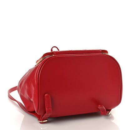 Chanel Caviar Quilted Business Affinity Backpack Red 4 of 10