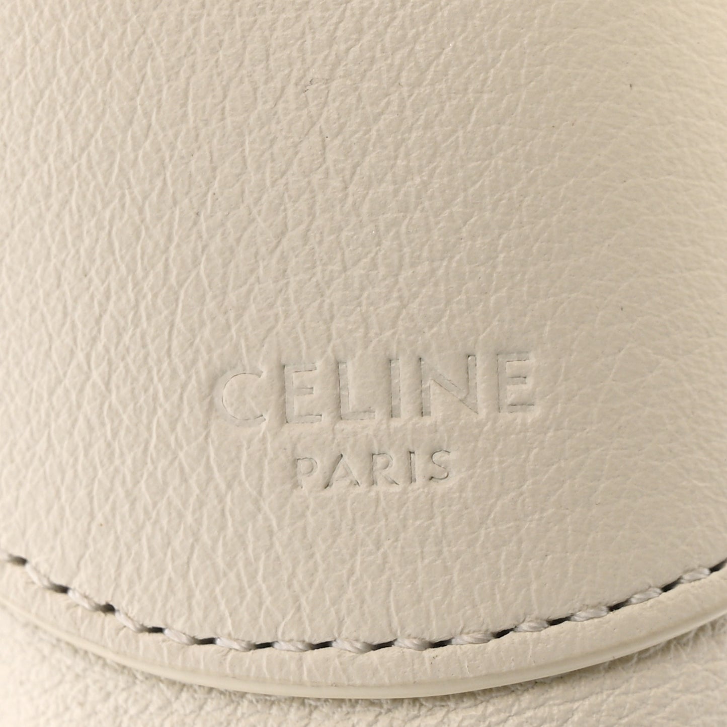Supple Calfskin Cuir Triomphe Heloise Shoulder Bag White