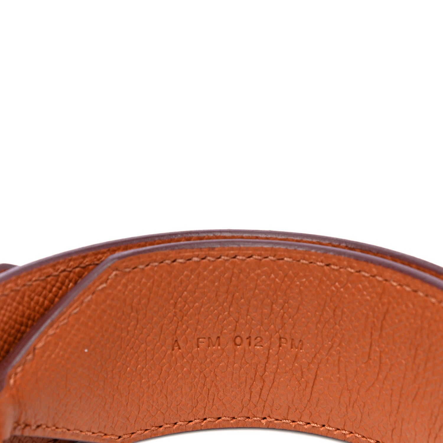 Hermes Epsom 40mm Tressage Shoulder Strap Black Craie Gold 3 of 5