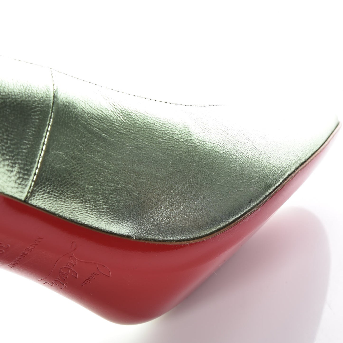 Metallizzato Nappa Fifi 80 Pumps 38 Verde