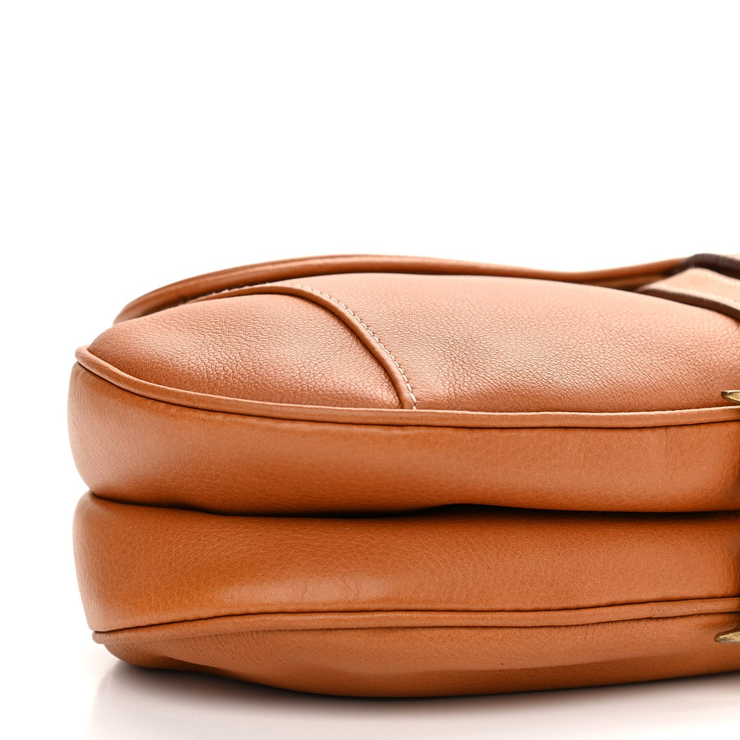 Calfskin Saddle Bag Tan