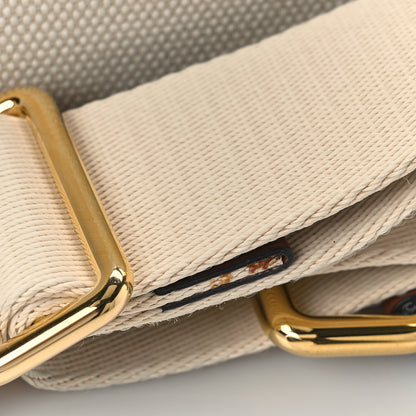 Burberry Canvas Horseferry Print Note Crossbody Bag Natural Tan 7 of 9