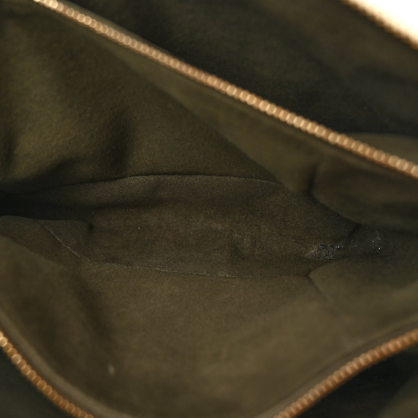 Lambskin Embossed Monogram Coussin PM Beige Cream