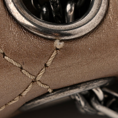 Chanel Metallic Aged Calfskin Quilted 2.55 Reissue 225 Flap Dark Gold 14 of 15