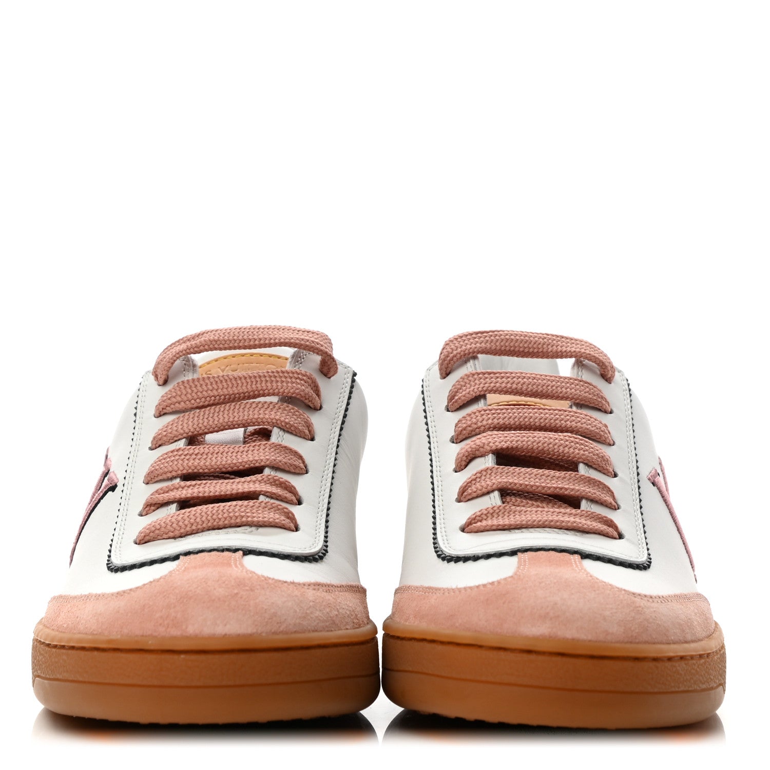 Louis Vuitton Calfskin Frontrow Sneakers 35 Rose Clair 2 of 8