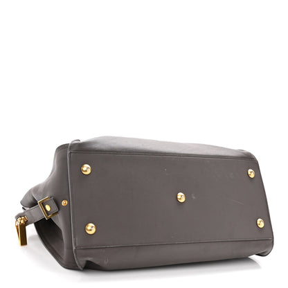 Saint Laurent Sheepskin Medium Cabas ChYc Grey 4 of 12