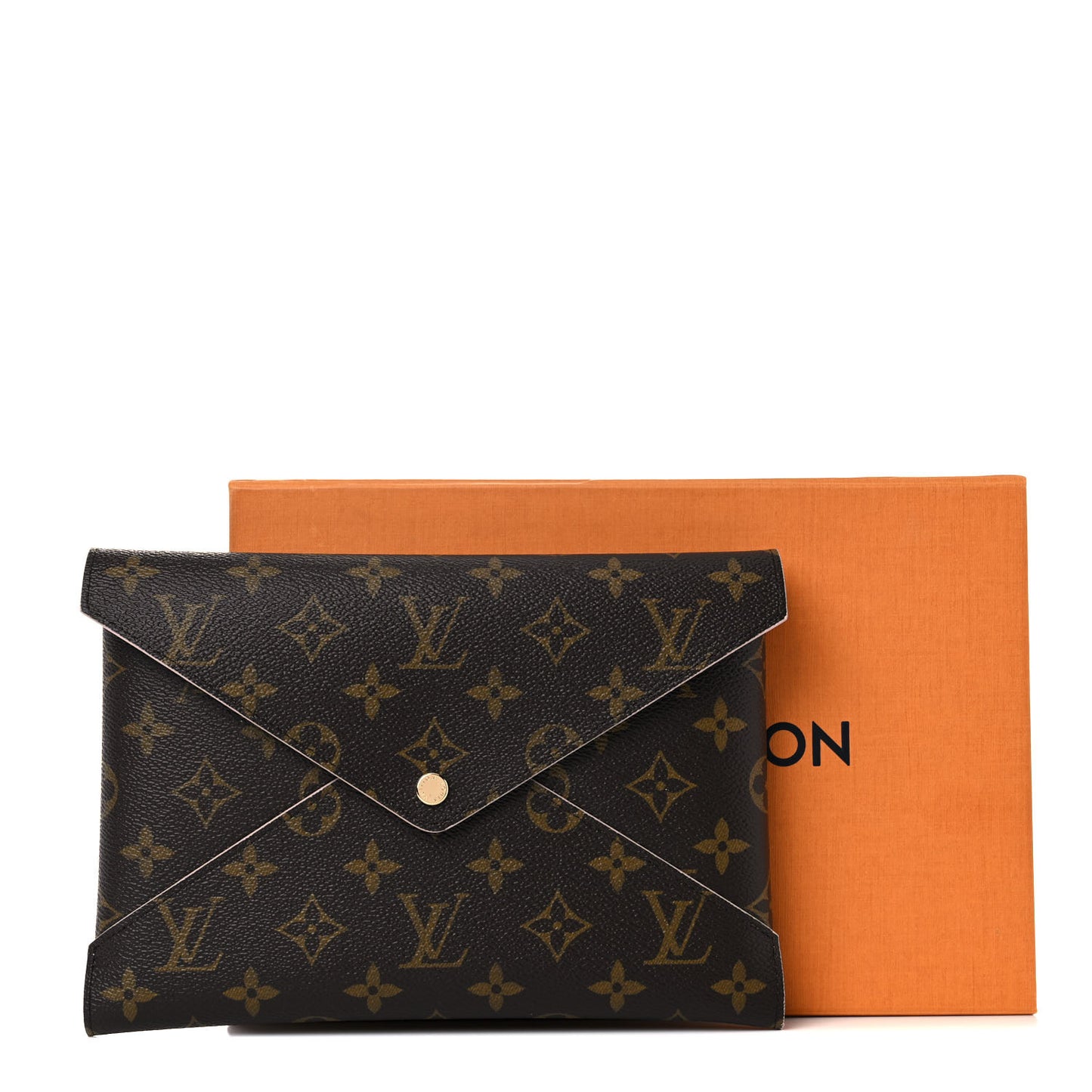 Monogram Large Kirigami Pochette Insert Rose Ballerine