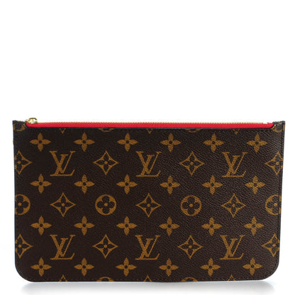 Louis Vuitton Monogram Neverfull MM GM Pochette Cherry 1 of 7