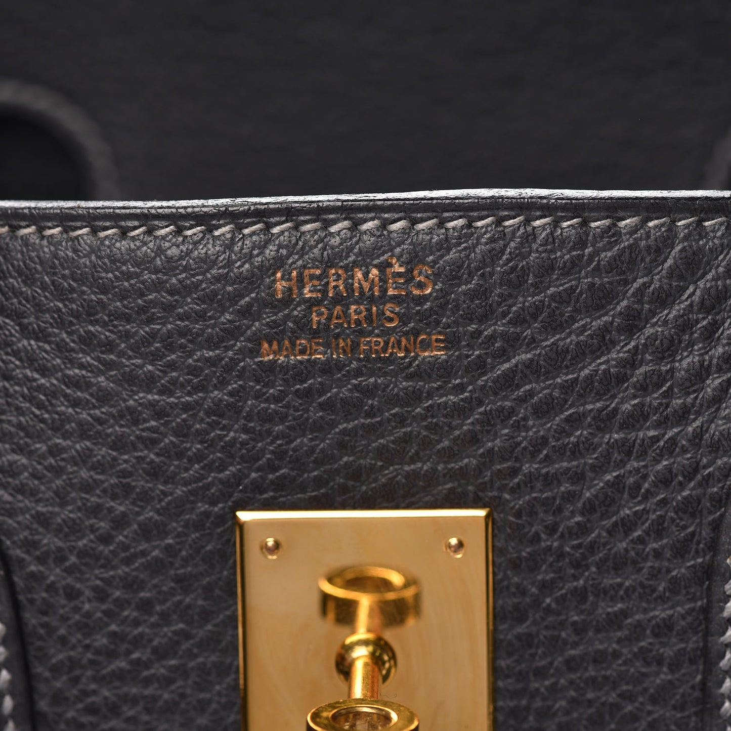 Buffle Skipper Birkin 35 Graphite