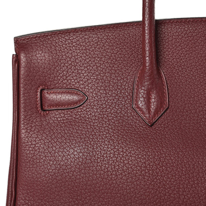 Hermes Fjord Birkin 35 Rouge H 27 of 37