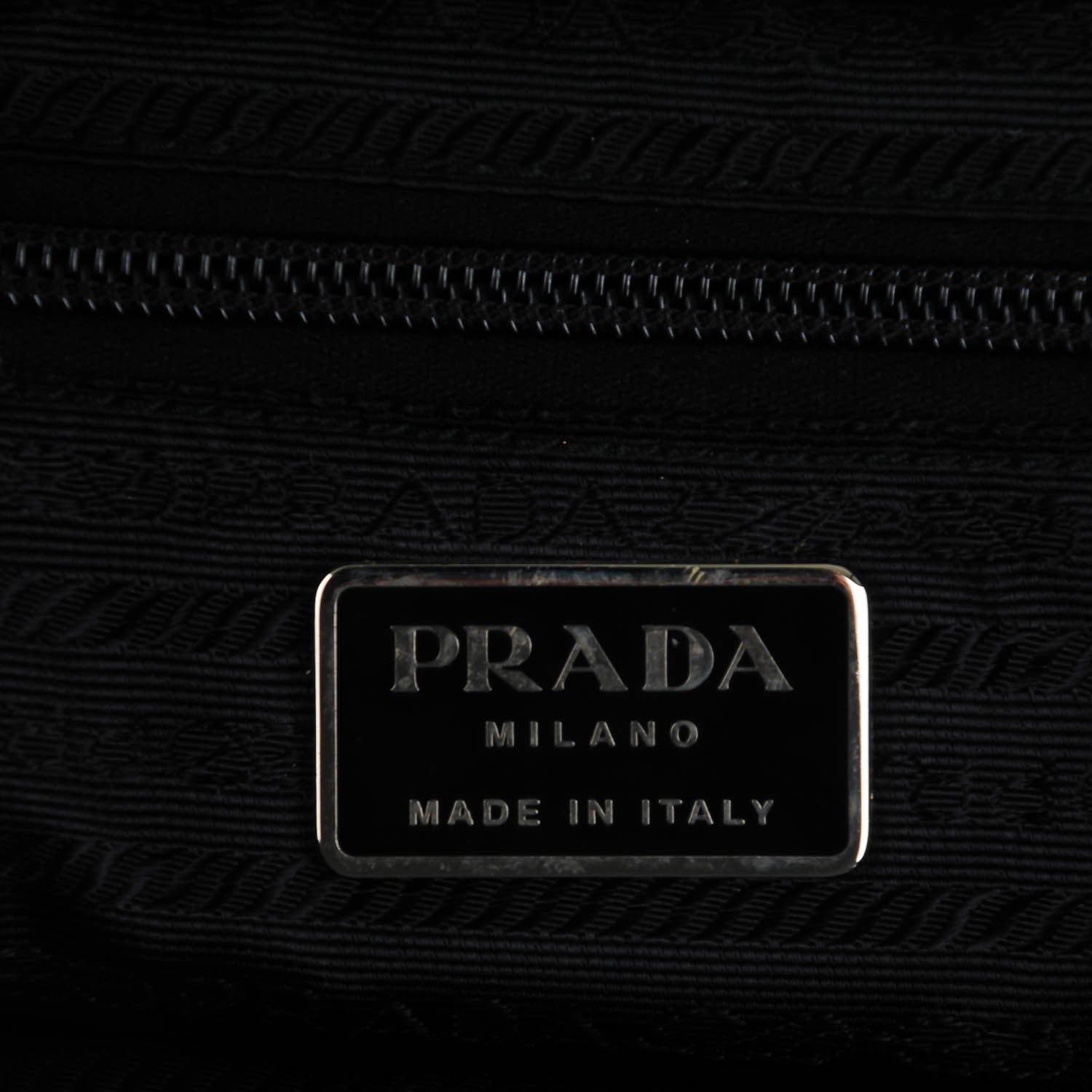 Prada Nylon Vela Medium Backpack Black 6 of 7