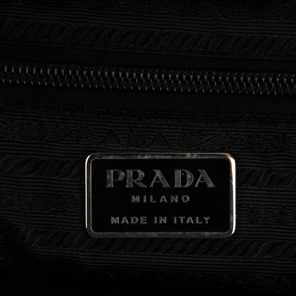 Prada Nylon Vela Medium Backpack Black 6 of 7