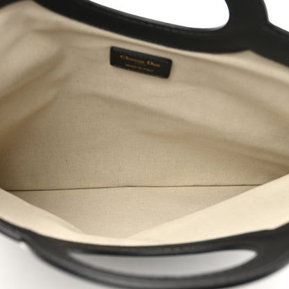 Christian Dior Oblique Fold Over Clutch Blue 5 of 6