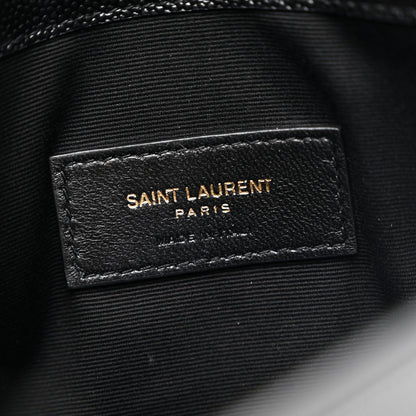 Saint Laurent Grain De Poudre Uptown Pouch Black 5 of 7