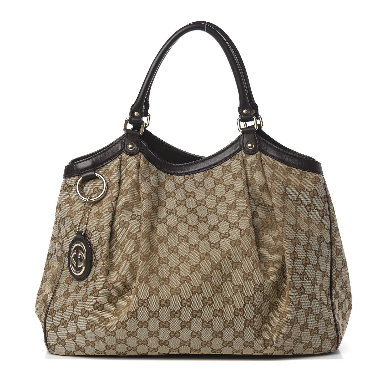 Monogram Large Sukey Tote Dark Brown