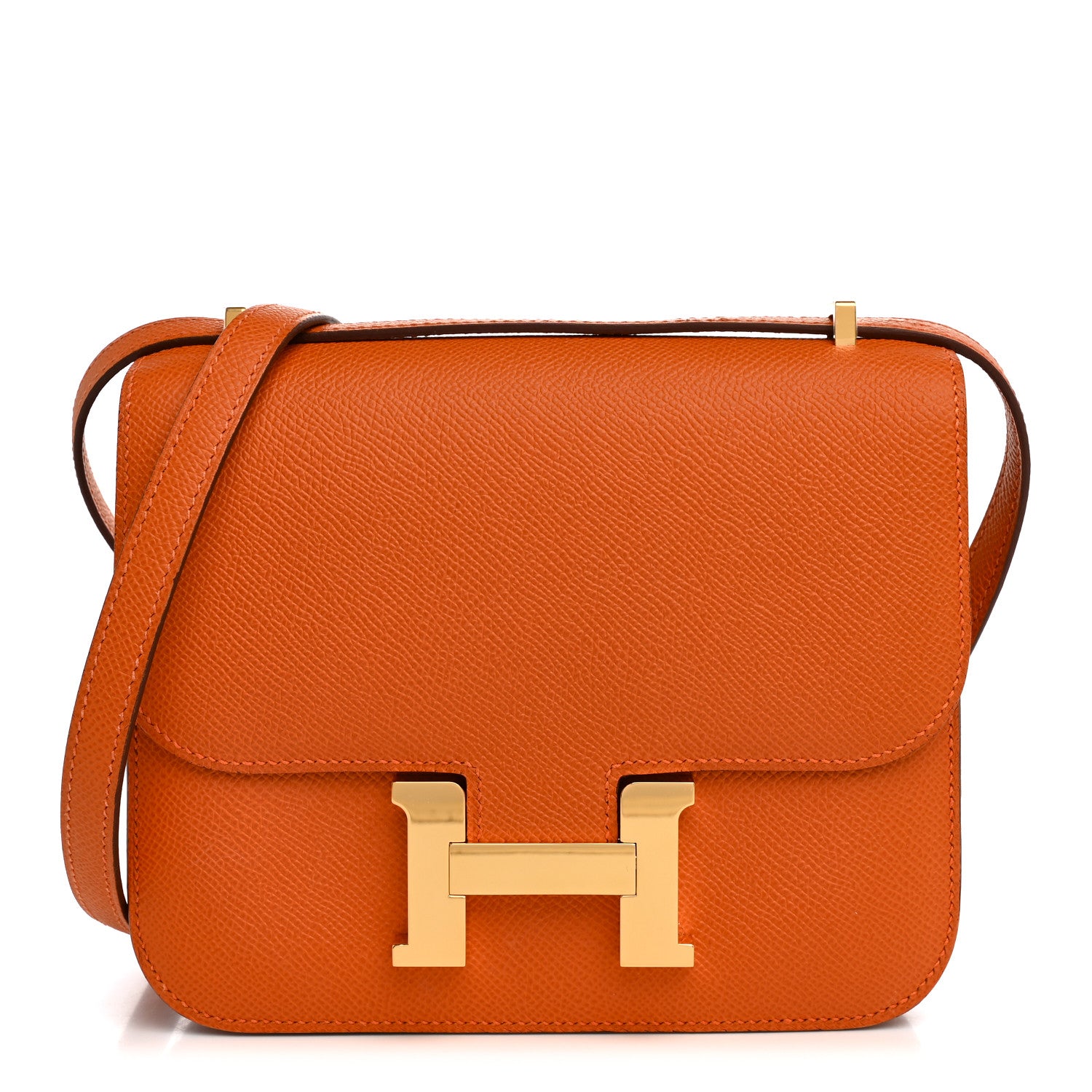 Hermes Epsom Constance 18 Orange 1 of 12