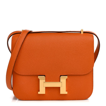 Hermes Epsom Constance 18 Orange 1 of 12