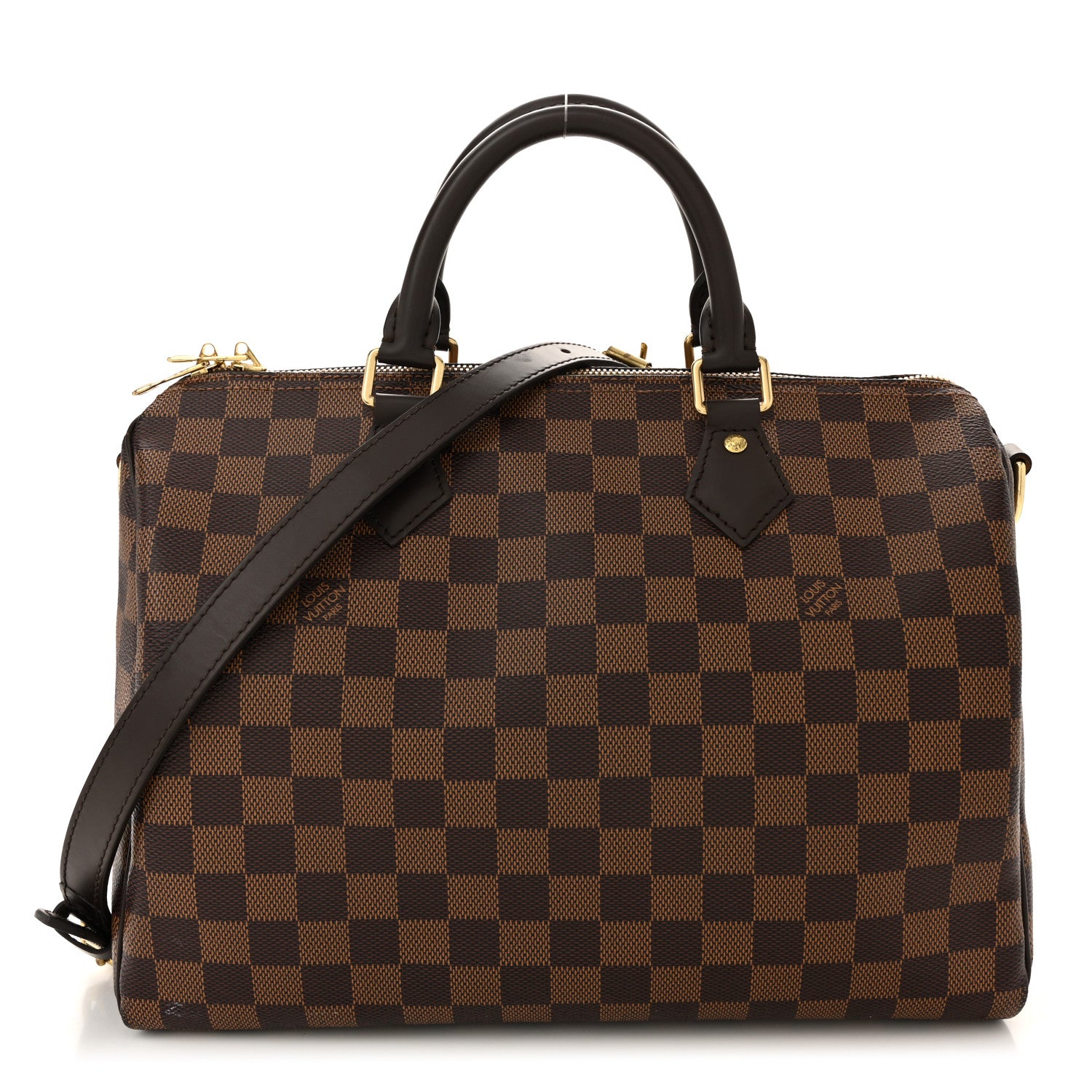 Louis Vuitton Damier Ebene Speedy Bandouliere 30 1 of 13