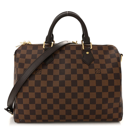 Louis Vuitton Damier Ebene Speedy Bandouliere 30 1 of 13