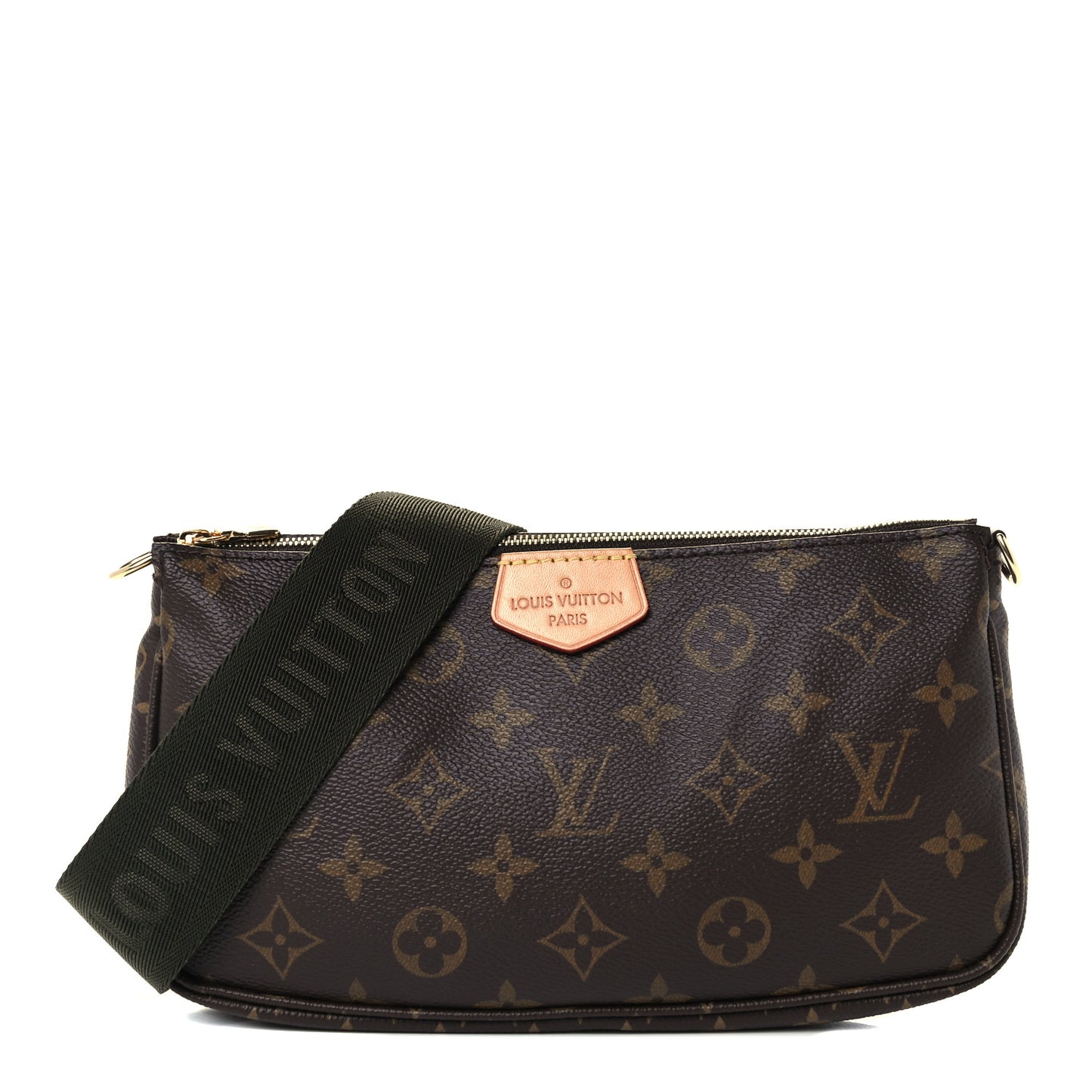 Monogram Multi Pochette Accessories Large Pochette Kaki