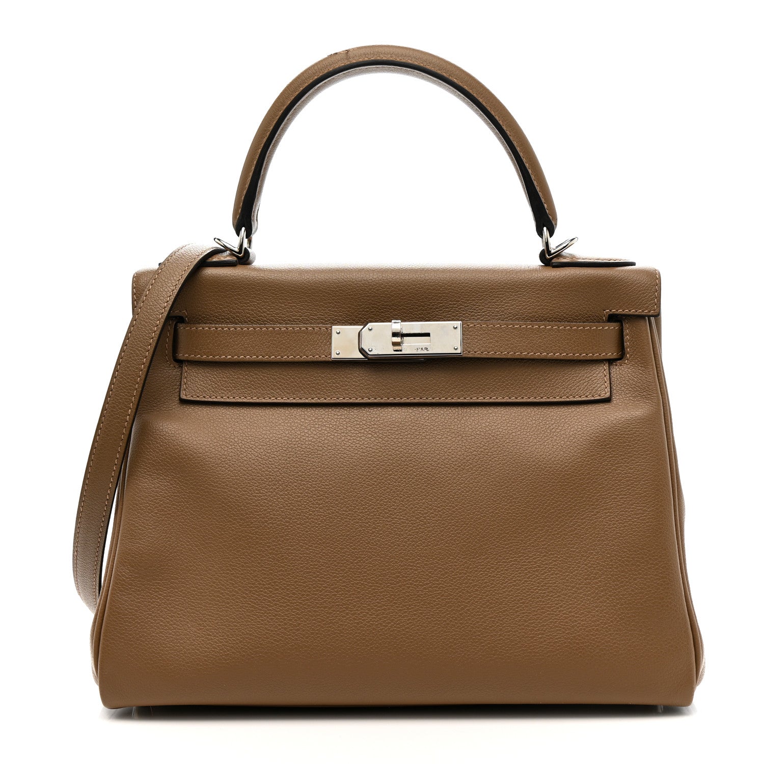 Hermes Evercolor Kelly Retourne 28 Beige De Weimar 1 of 14