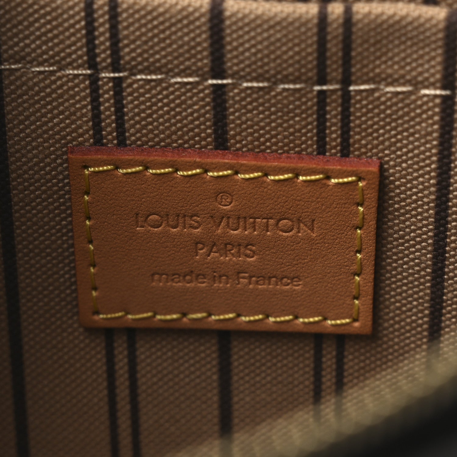 Louis Vuitton Monogram Neverfull MM GM Pochette 6 of 8