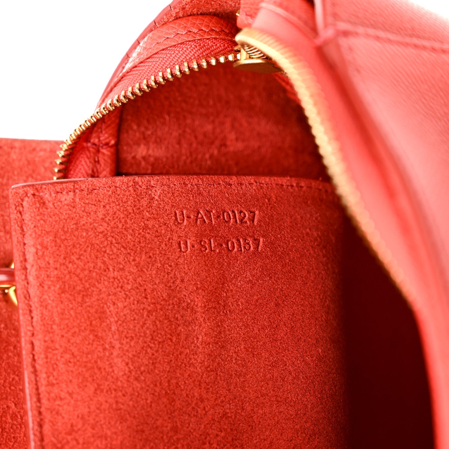 Celine Grained Calfskin Micro Belt Bag Coral 14 of 16