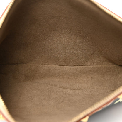 Louis Vuitton Monogram Multicolor Pochette Accessories Black 6 of 11