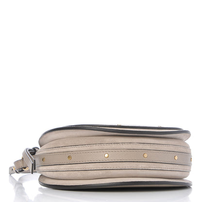 Chloe Calfskin Suede Small Pixie Bag Motty Grey 5 of 8