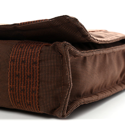 Hermes Canvas Herline Messenger Bag Brown 23 of 31