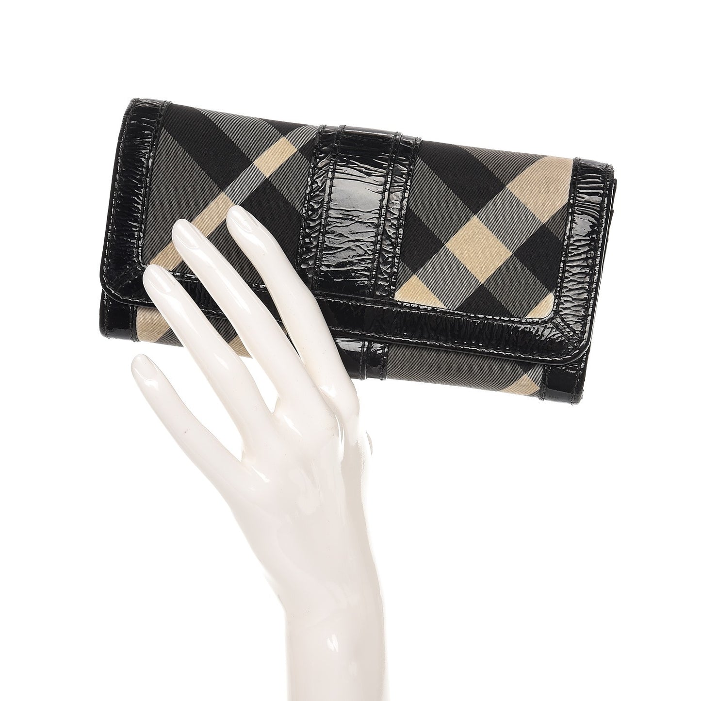 Beat Check Penrose Continental Wallet Black