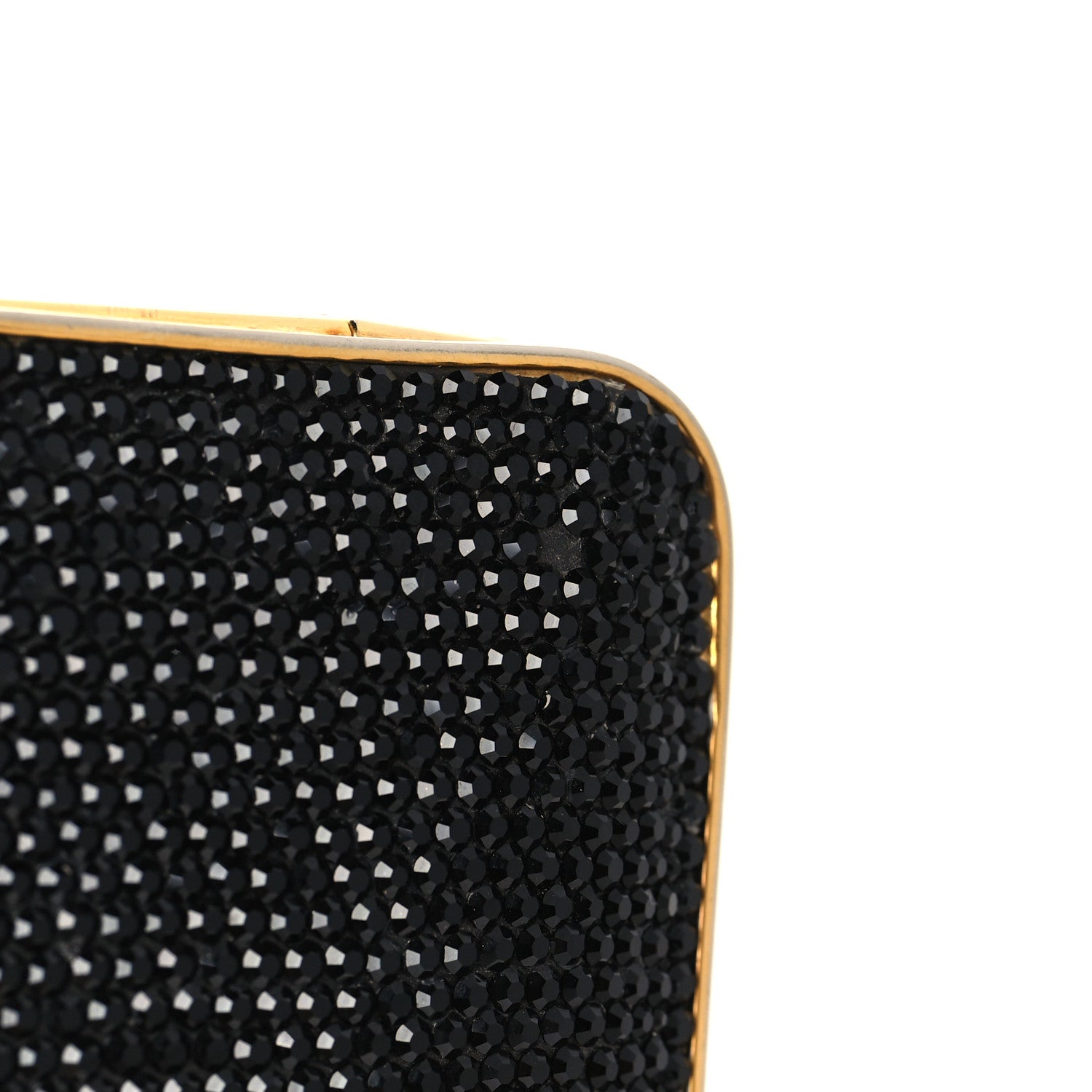 Judith Leiber Swarovski Crystal Minaudiere Clutch Black 12 of 12