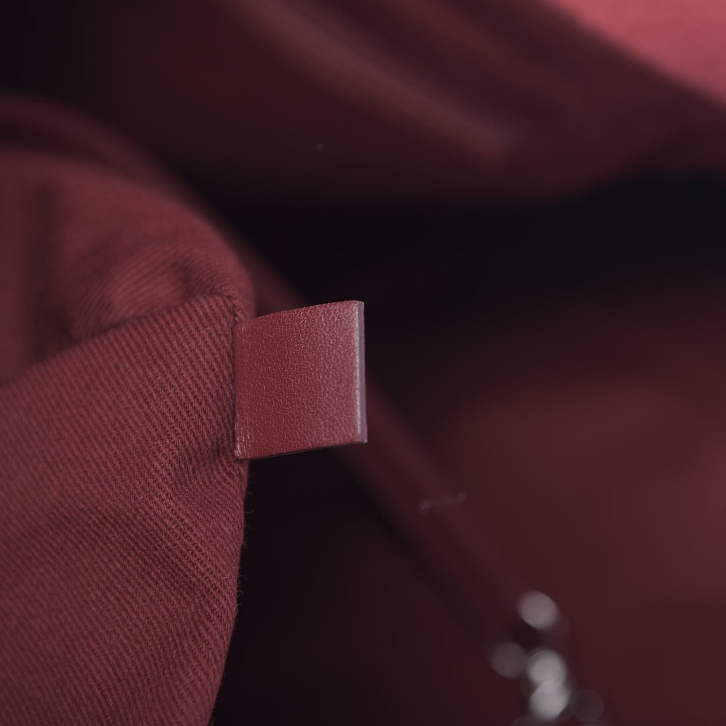 Canvas Medium Deauville Tote Red