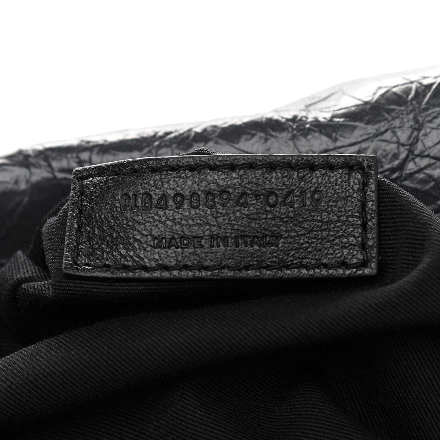 Crinkled Calfskin Matelasse Monogram Medium Niki Chain Satchel Dark Smog