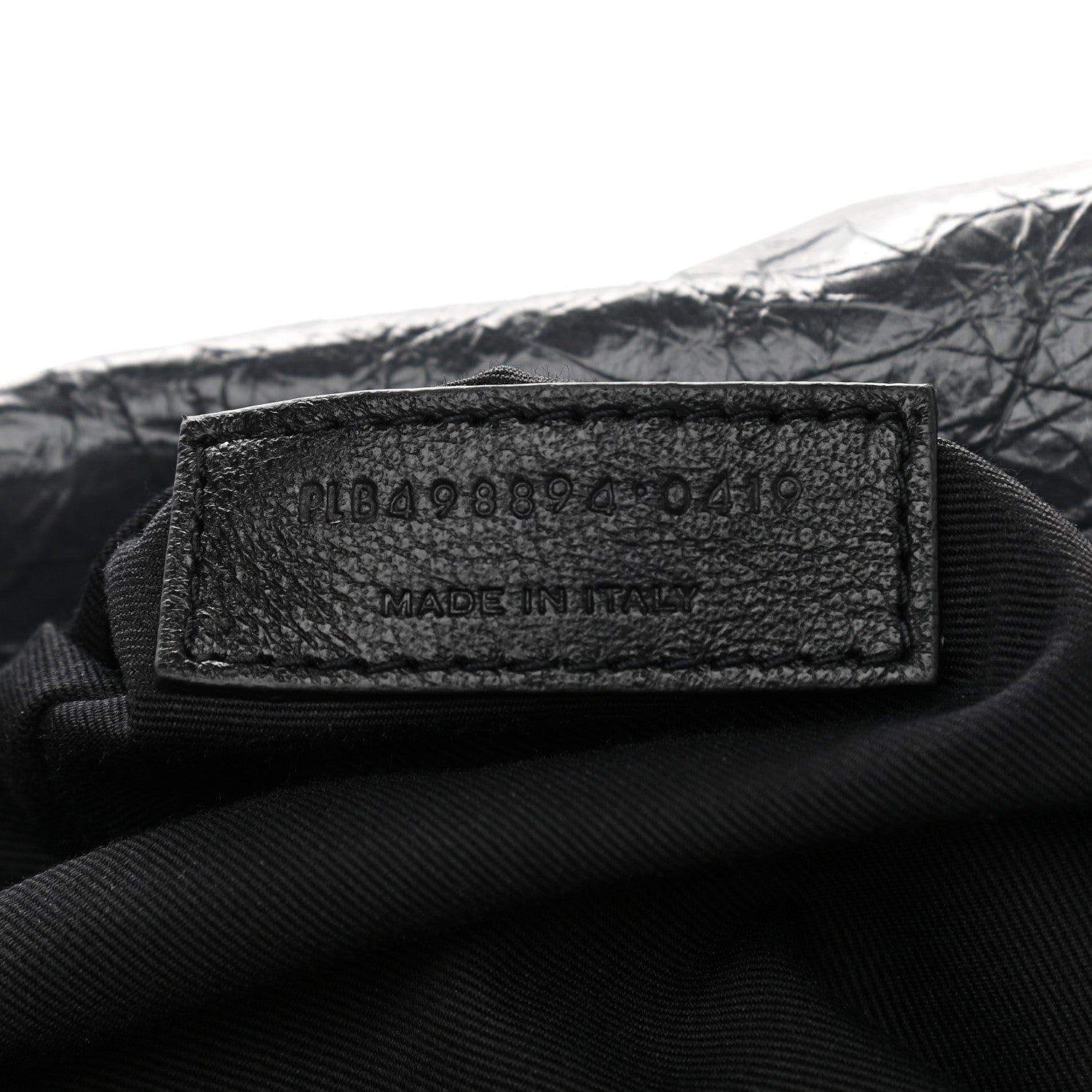 Saint Laurent Crinkled Calfskin Matelasse Monogram Medium Niki Chain Satchel Dark Smog 6 of 8