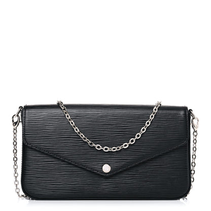 Louis Vuitton Epi Pochette Felicie Black 1 of 16